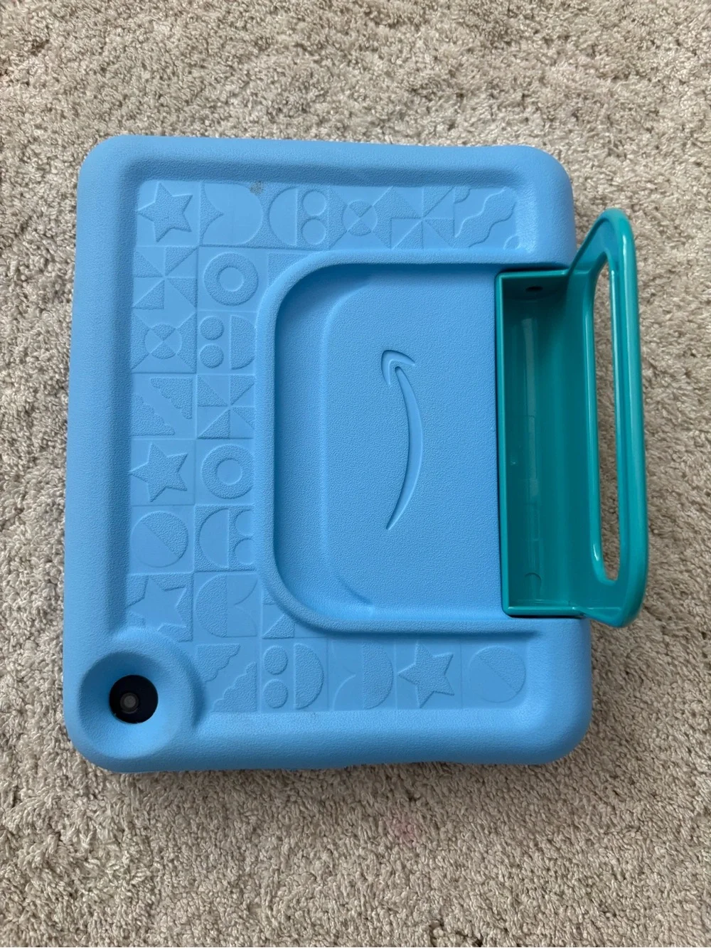 Amazon Fire 7 Kids Tablet (16GB) with Blue Kid Proof Build In Case-2025 Purchase